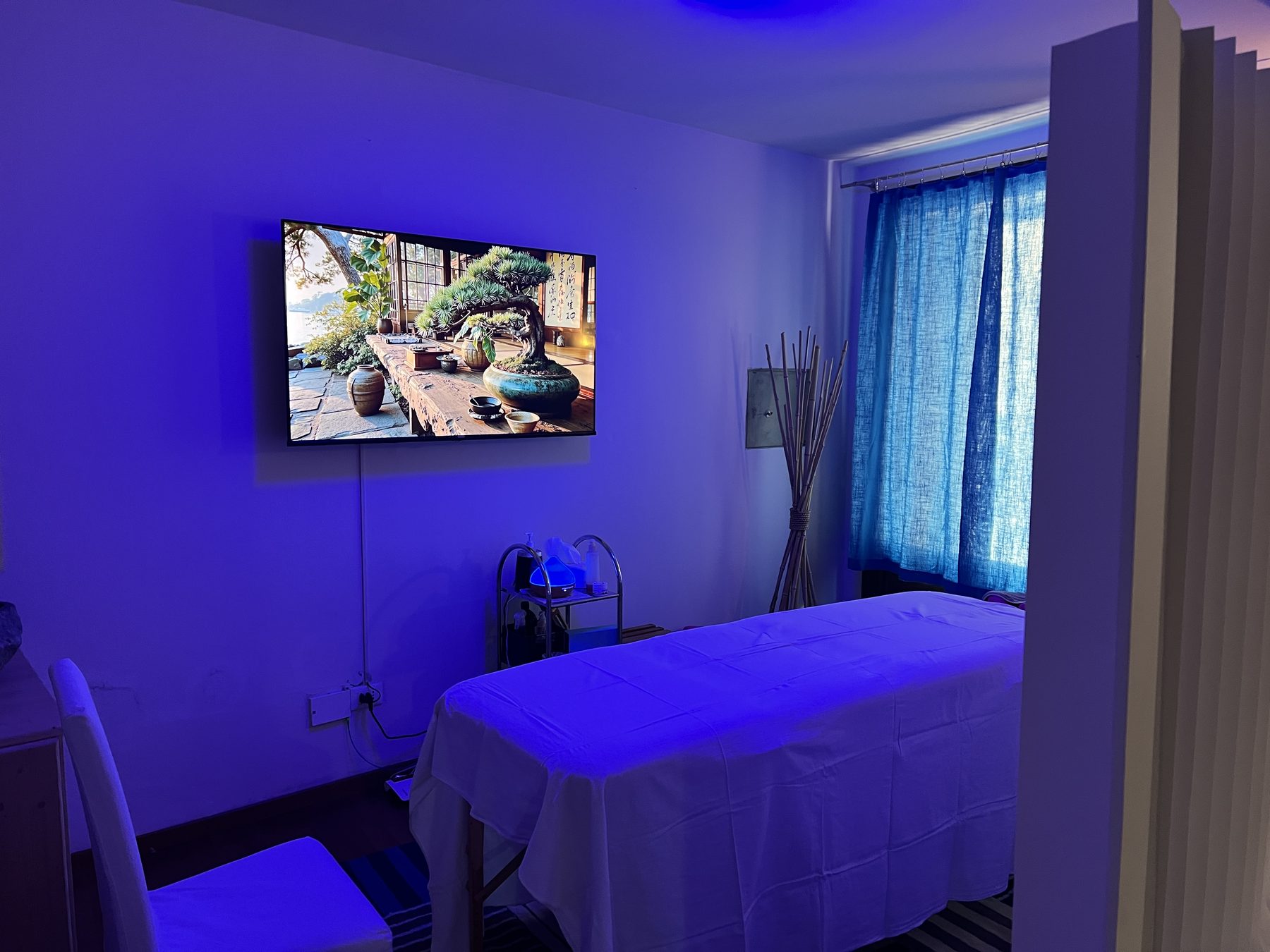Studio di Trento — sala trattamenti con cromoterapia